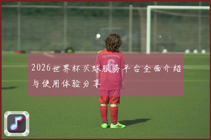 2026世界杯买球服务平台全面介绍与使用体验分享